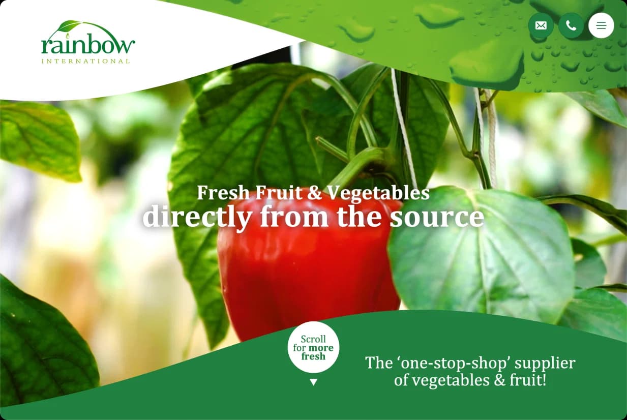 Rainbow International, the vegetable trading company behind the venture
